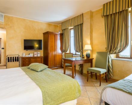 Book a room and stay at the Best Western Plus Hotel Le Rondini just 10 minutes from Caselle airport and 20 from Turin and the Juventus stadium. A combination of ancient, modernity and relaxation!