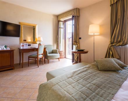 Discover the comfortable rooms at the Best Western Plus Hotel Le Rondini in San Francesco al Campo near Turin Airport